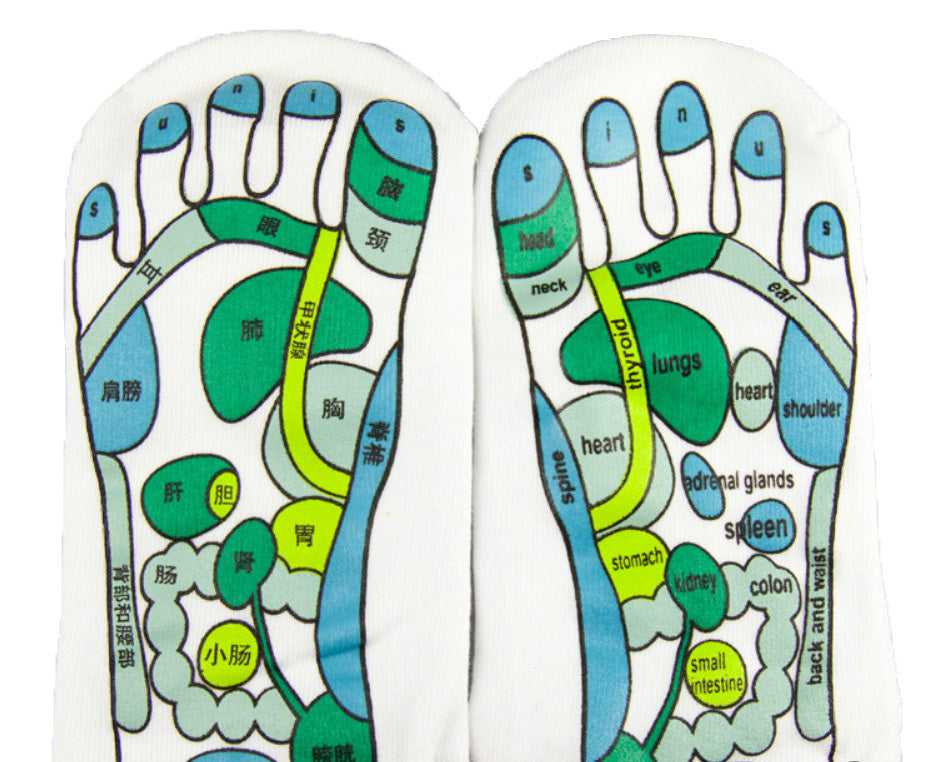 Foot Meridian Health and Pedicure Health Socks