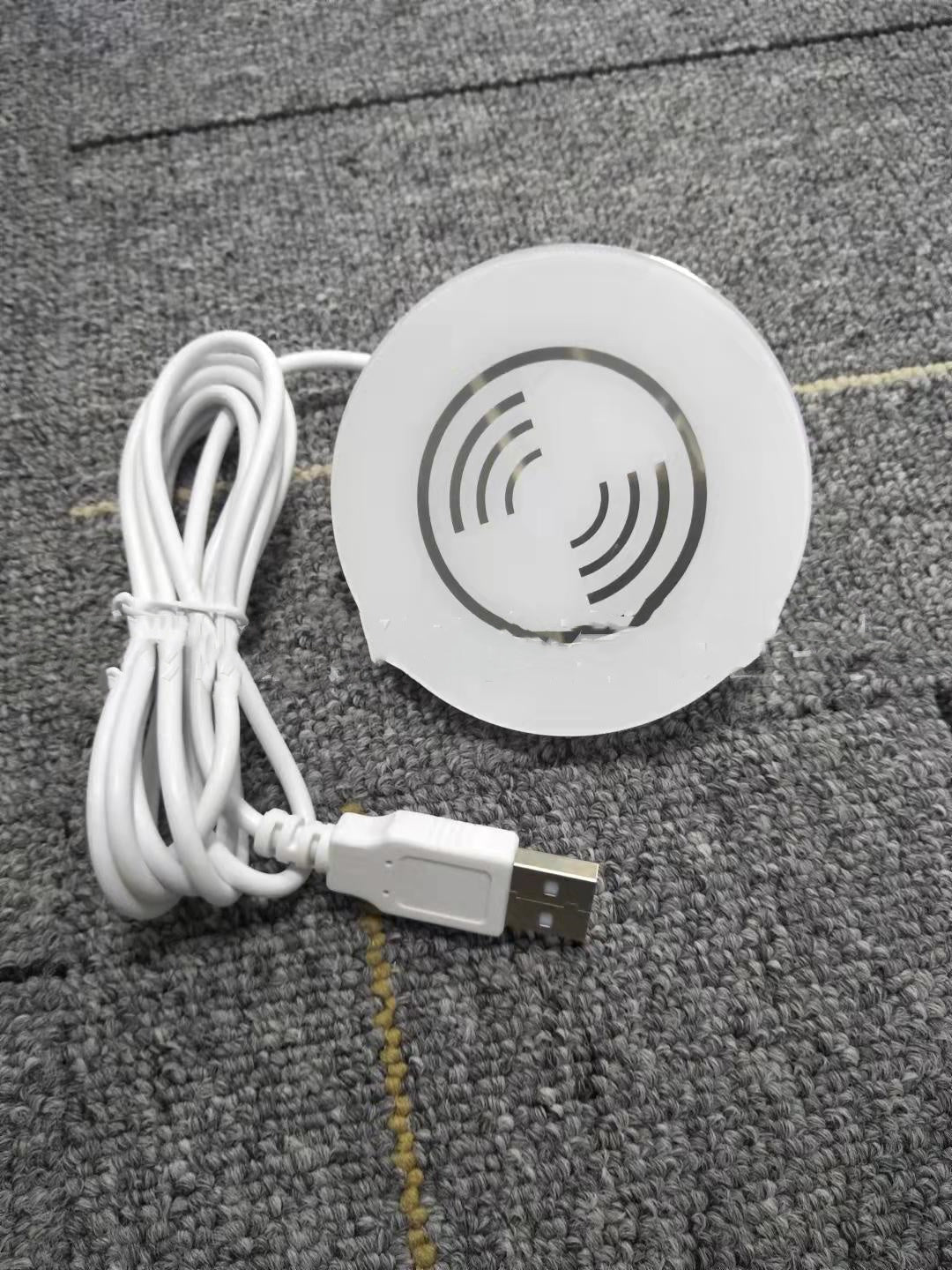 Independent Wireless Desktop Round Mobile Phone Charger Furniture 