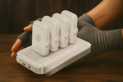 Magnetic charging treasure mini capsule mobile power